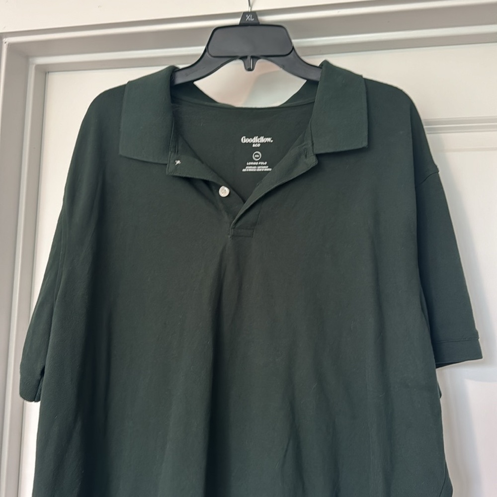 Goodfellow Polo Short Sleeve Green